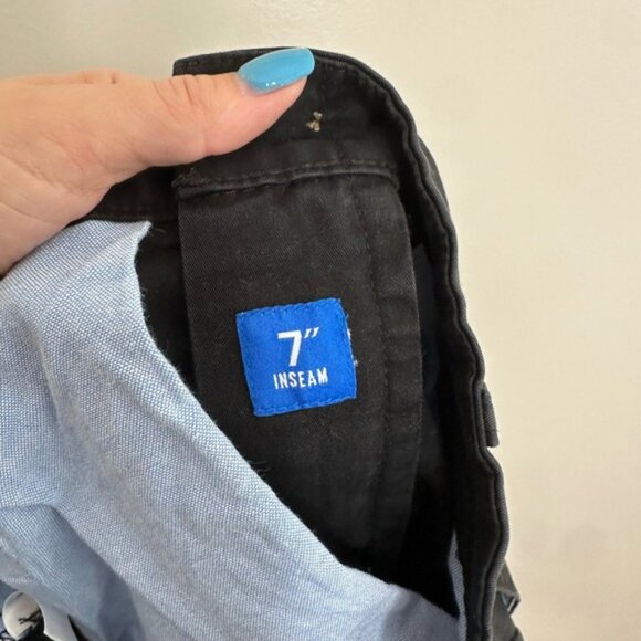 Chubbies Men's Black Shorts 7" Inseam Casual Everyday Flat Front Size 30 - Picture 3 of 5